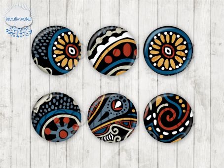 Motiv-Cabochons 1917 